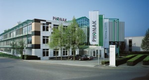 Phonak Technologiezentrum in schweizerischen Stäffa